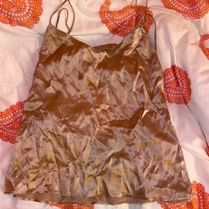 Reformation silk top